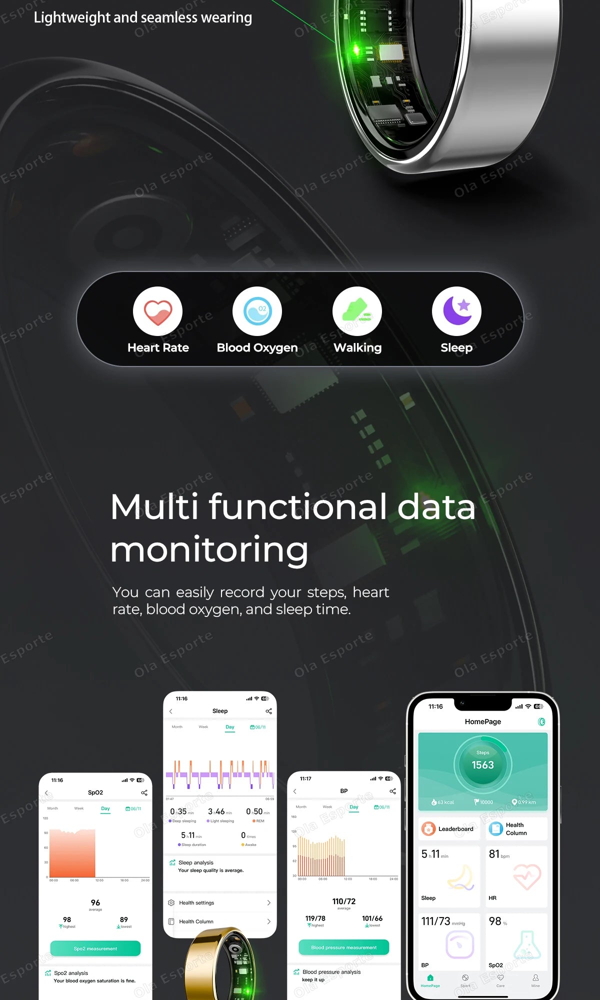 VitaRing — Smart Fitness & Health Monitoring Ring (2025)
